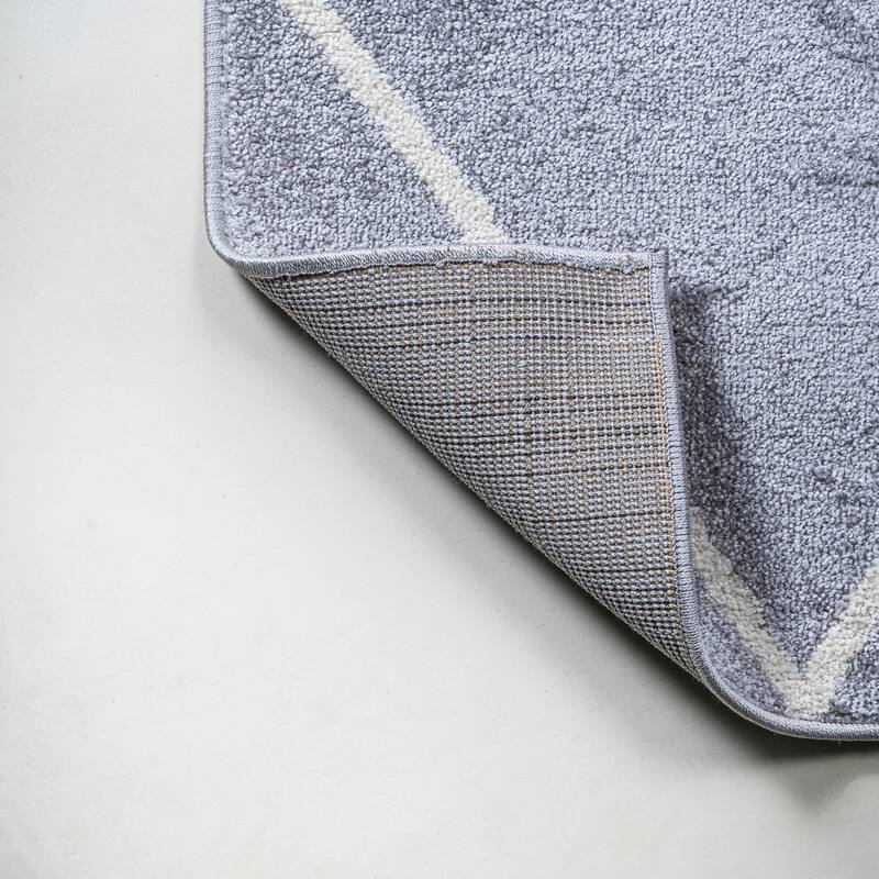 JONATHAN Y Viscon Minimalist Diamond Trellis Area Rug