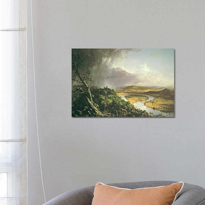 iCanvas "The Oxbow" by Thomas Cole Canvas Print - 18x26x1.5