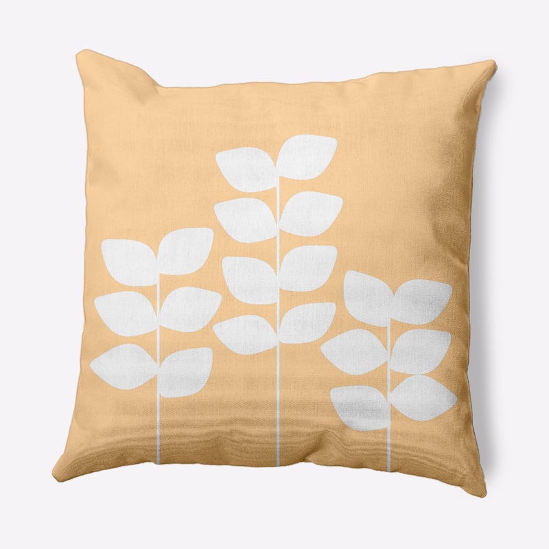 Simple Stems Indoor/Outdoor Throw Pillow - 20" x 20" - Yellow