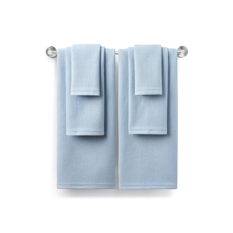 Caro Home Oceana Solid Waffle.