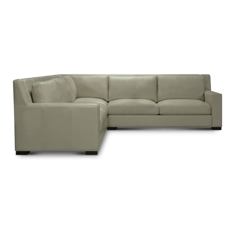 Montreal 121.5" Wide Upholstered Sectional, Boca Linen
