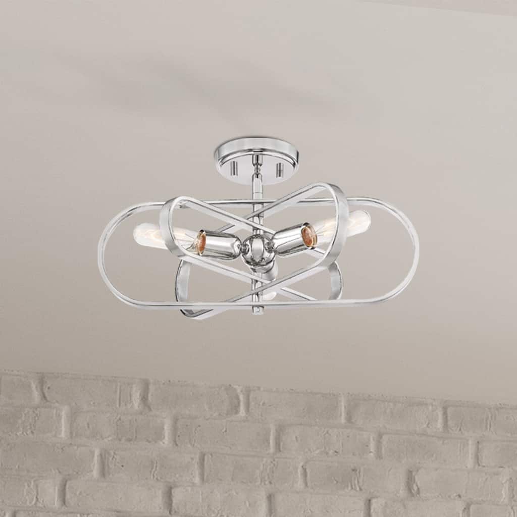 Kenzo 3 Light Semi-Flush