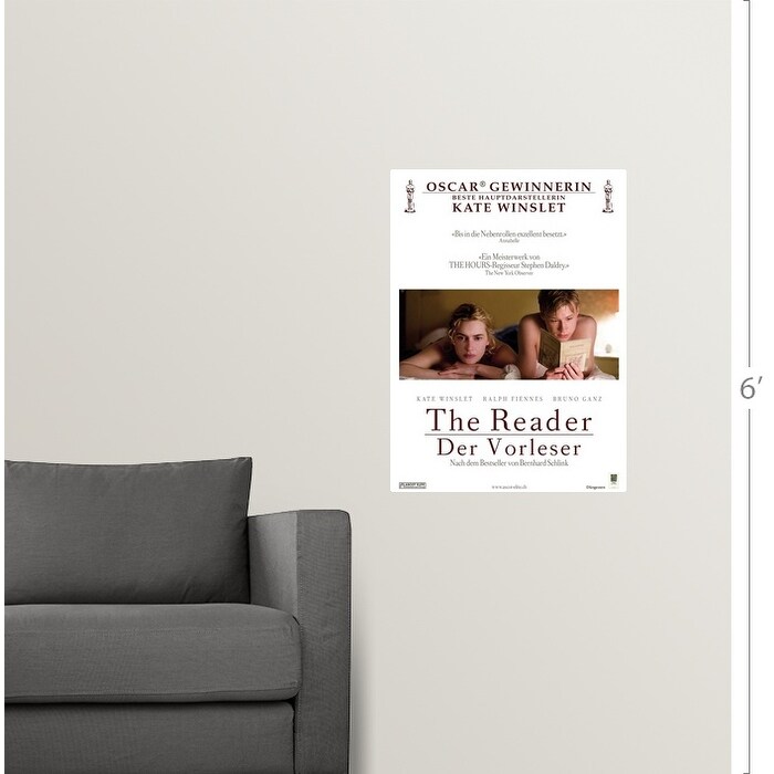 Shop The Reader Movie Poster Swiss Poster Print Overstock