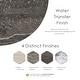 preview thumbnail 6 of 28, Furniture of America Karvyn Modern 14-inch Round Natural Stone Indoor Drum Side Table