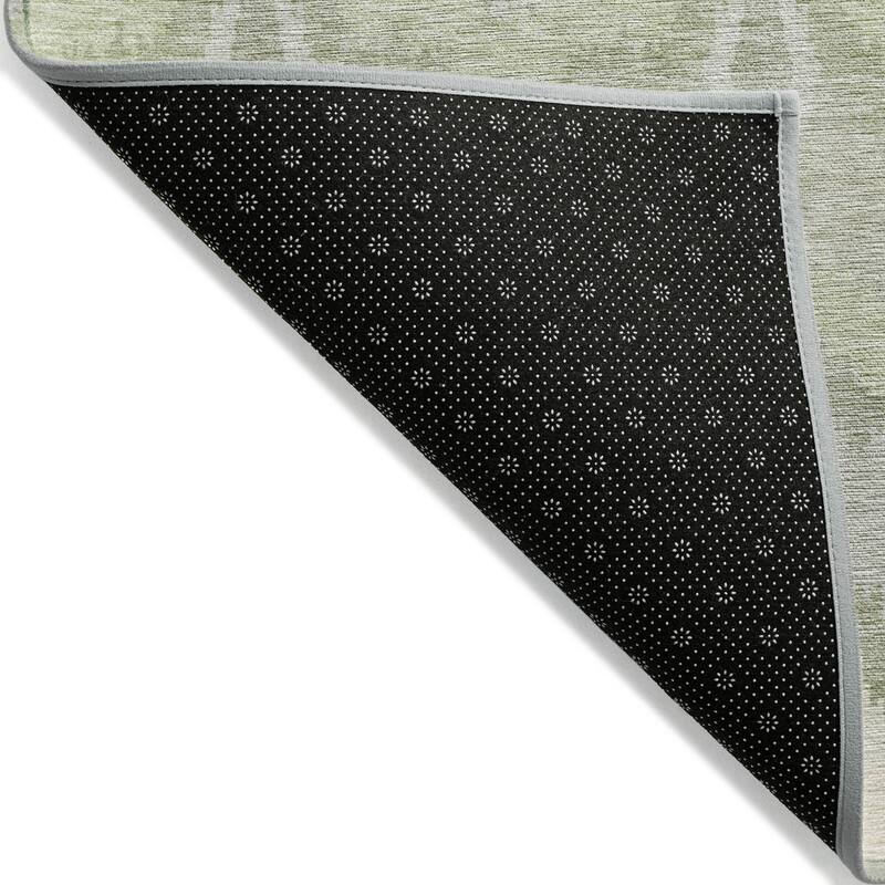 Machine Washable Indoor/ Outdoor Chantille Boho Ikat Rug