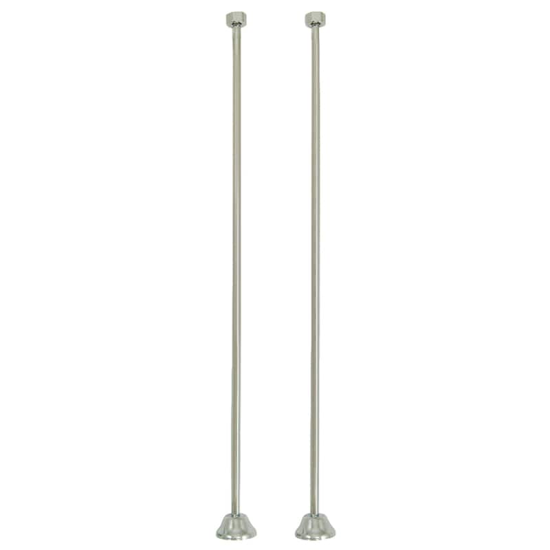 Kingston Brass Vintage Straight Bath Supply - Polished Chrome