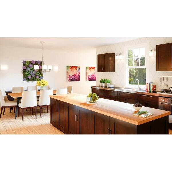 Shop Design House 547737 Single Handle Kitchen Faucet Satin