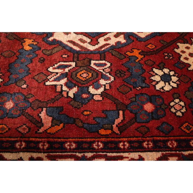 ECARPETGALLERY Hand-knotted Anadol Dark Red Wool Rug - 5'3 x 6'11