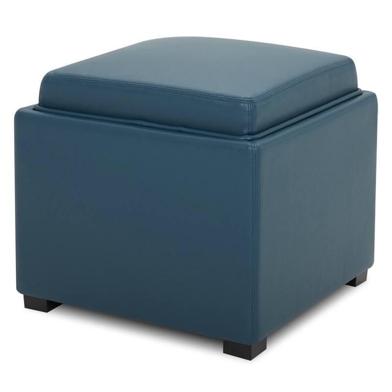 Spruce & Spring Ethan Storage Stool Ottoman