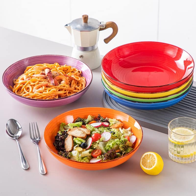vancasso Bonita Sturdy Stoneware 6-Piece Bowls Set