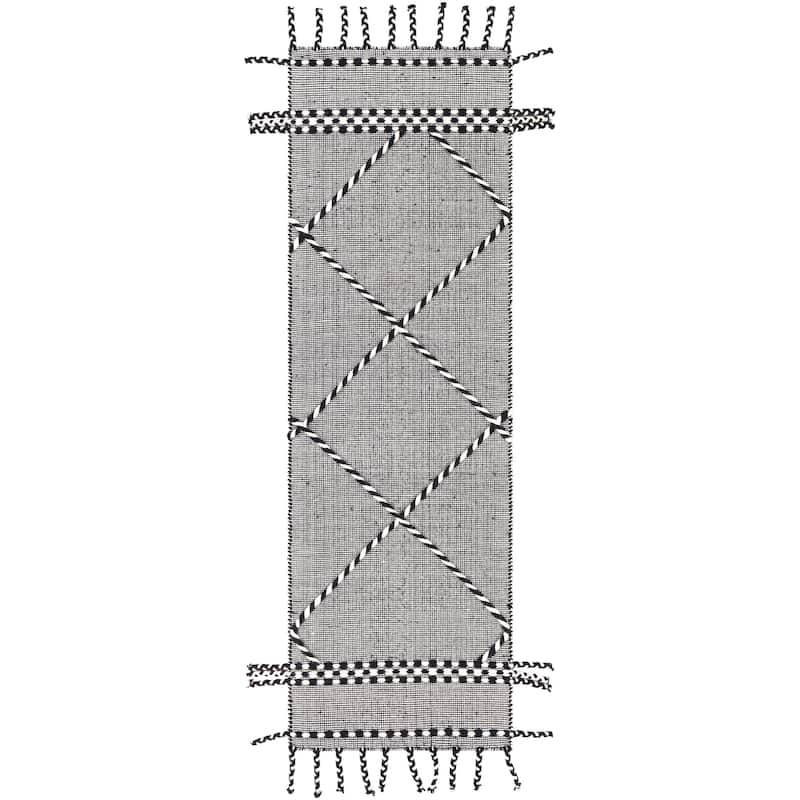 Artistic Weavers Shannen Handmade Wool Scandinavian Tassel Area Rug