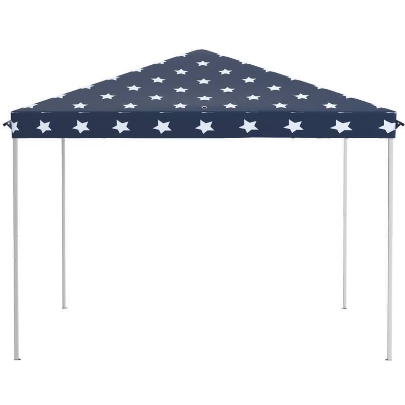 10' x 10' Pop Up Canopy Tent with Netting