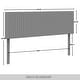 preview thumbnail 19 of 35, CraftPorch Corduroy Modern Upholstered Pleated Velvet Headboard