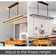 preview thumbnail 10 of 55, KAYLA Modern Chandelier with K9 Crystal