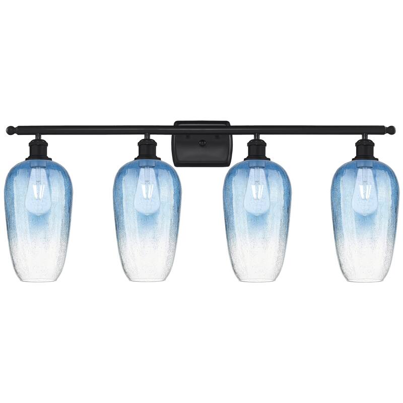 Innovations Lighting Endless Possibilities Ballston - Brookhaven Flute - 4 Light 37" Bath Vanity Light