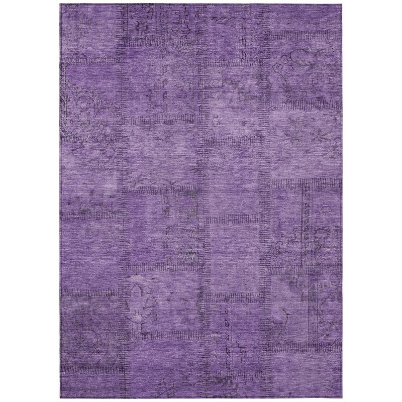 Machine Washable Indoor/ Outdoor Chantille Boho Moroccan Rug