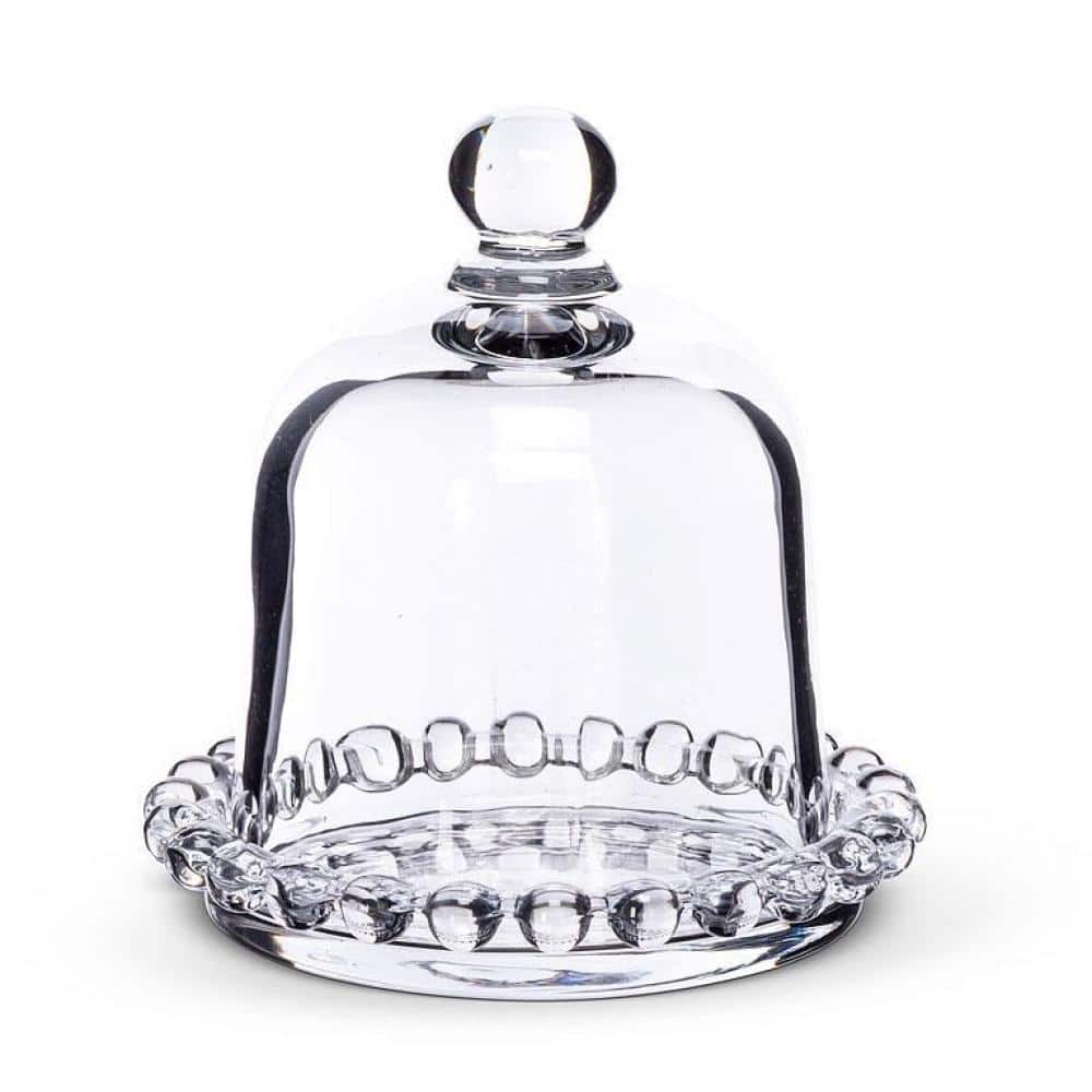 Ball Edge Plate With Dome Lid Cloche