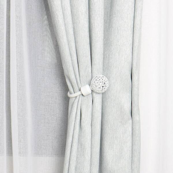 Shop Curtain Tieback Hooks U Style Metal Tie Hold Backs Curtains