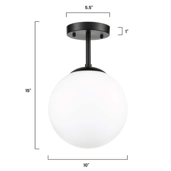 dimension image slide 0 of 4, Light Society Zeno Globe Ceiling Light
