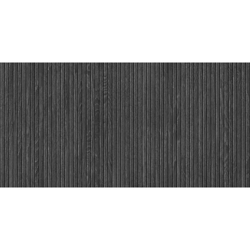 The Tile Life Marqueterie 24x48 Black Porcelain Floor & Wall Tile - 4 x 4 Sample