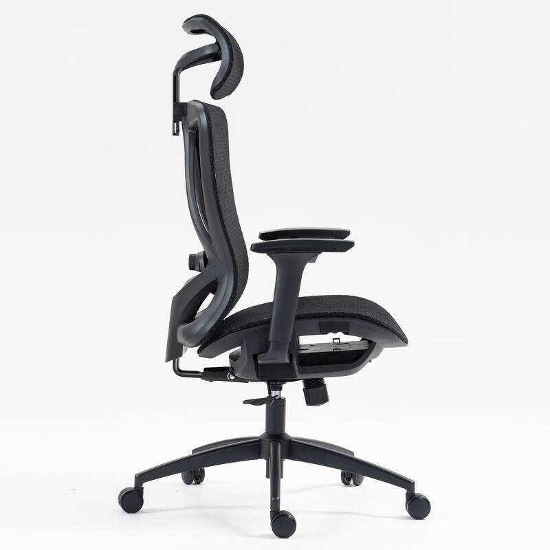 Mesh Office Chair Premium Backrest Feaures Flexible Non-Pattern Mesh Fabric,Allowing You To Sit Focused And Relaxed,High Back