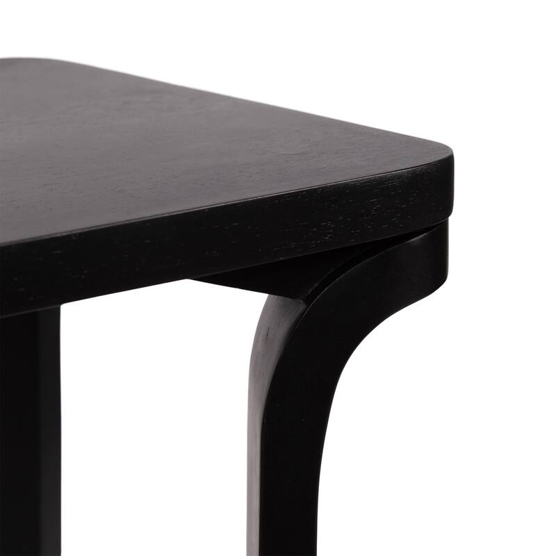 Kate and Laurel Escalon Wood Side Table - 22x14x26