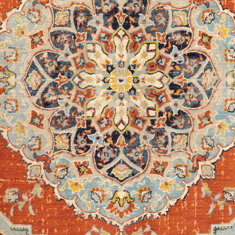 Style Haven Ximena Bohemian Center Medallion Area Rug