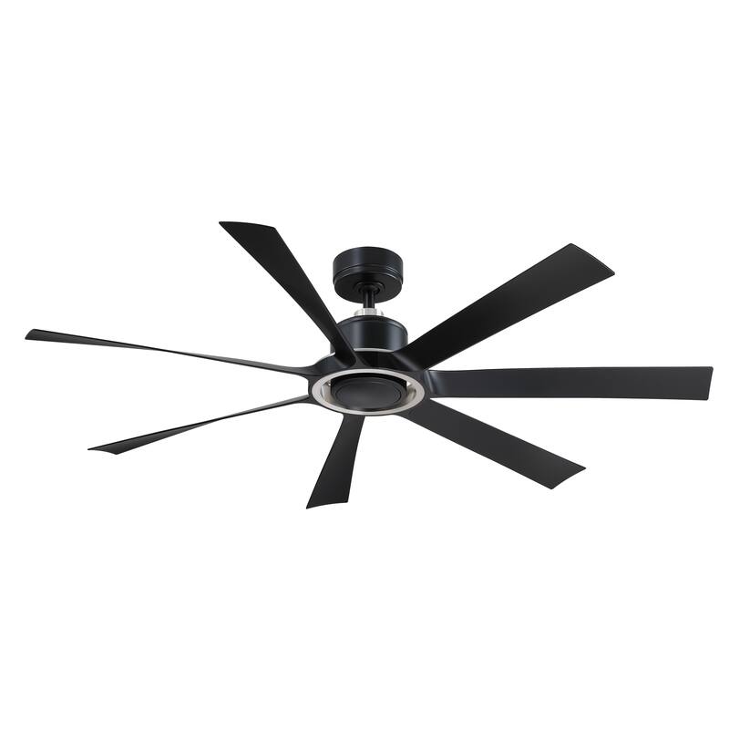 Lenzi 60 inch Indoor/Outdoor Smart Ceiling Fan with LED Light Kit and Remote