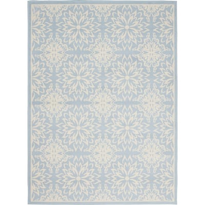 Nourison Jane Floral Medallion Indoor only Area Rug