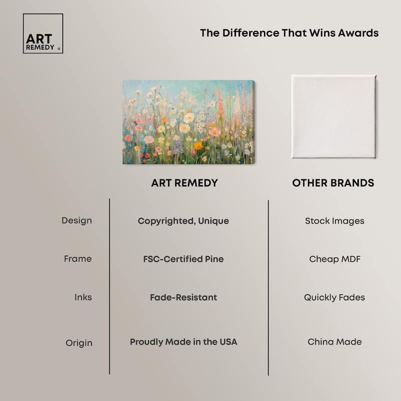Soft Focus Flora II Canvas by Art Remedy, Gallery Wrapped