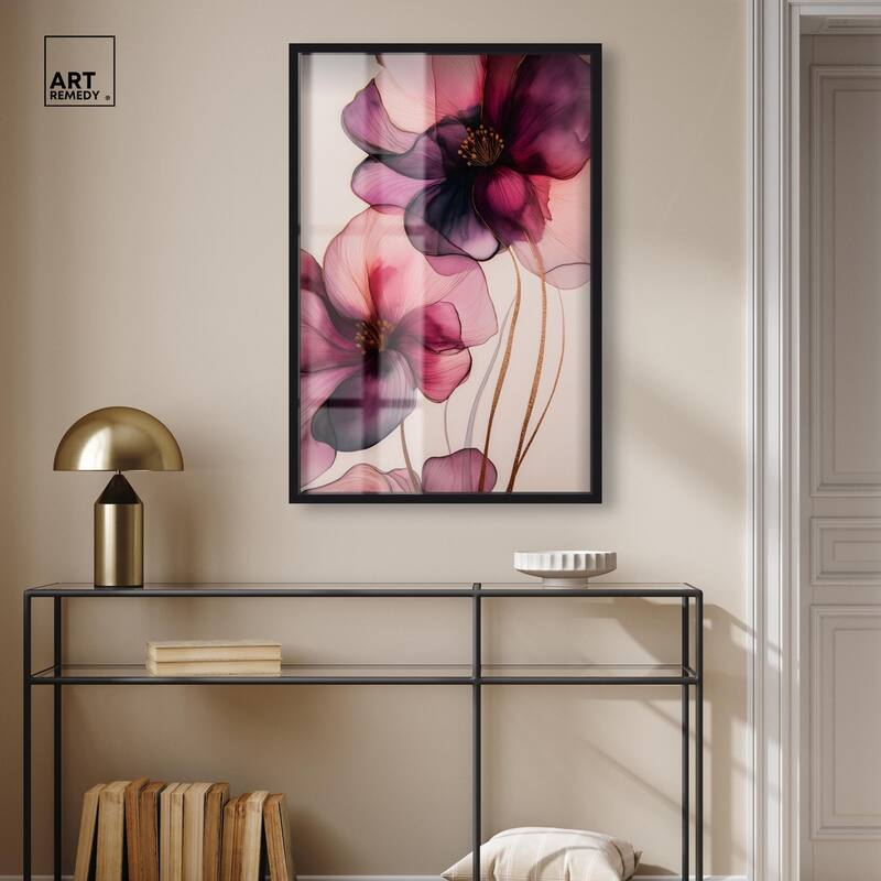 Velvet Verse III Shadowbox by Art Remedy
