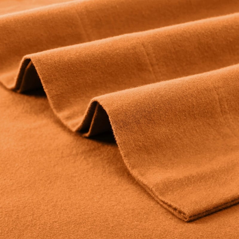 Superior Solid Flannel Cotton Fuzzy Deep Pocket Sheet Set