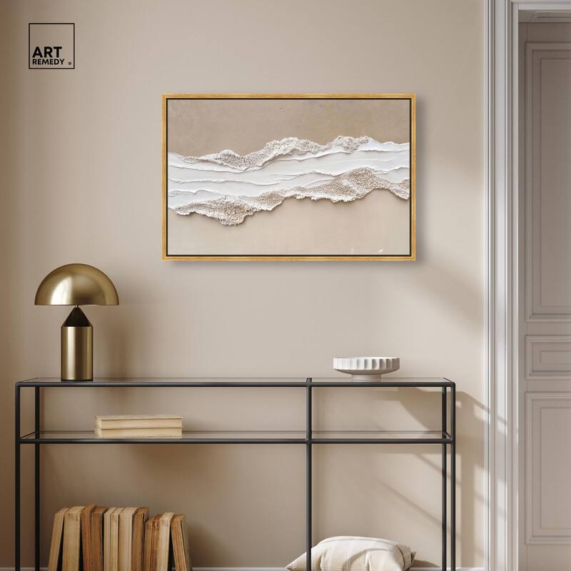 Textured Sea I Canvas by Art Remedy