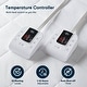 preview thumbnail 17 of 18, Serta Microfiber Zoned Control Heated Mattress Pad with 10 Heating Levels