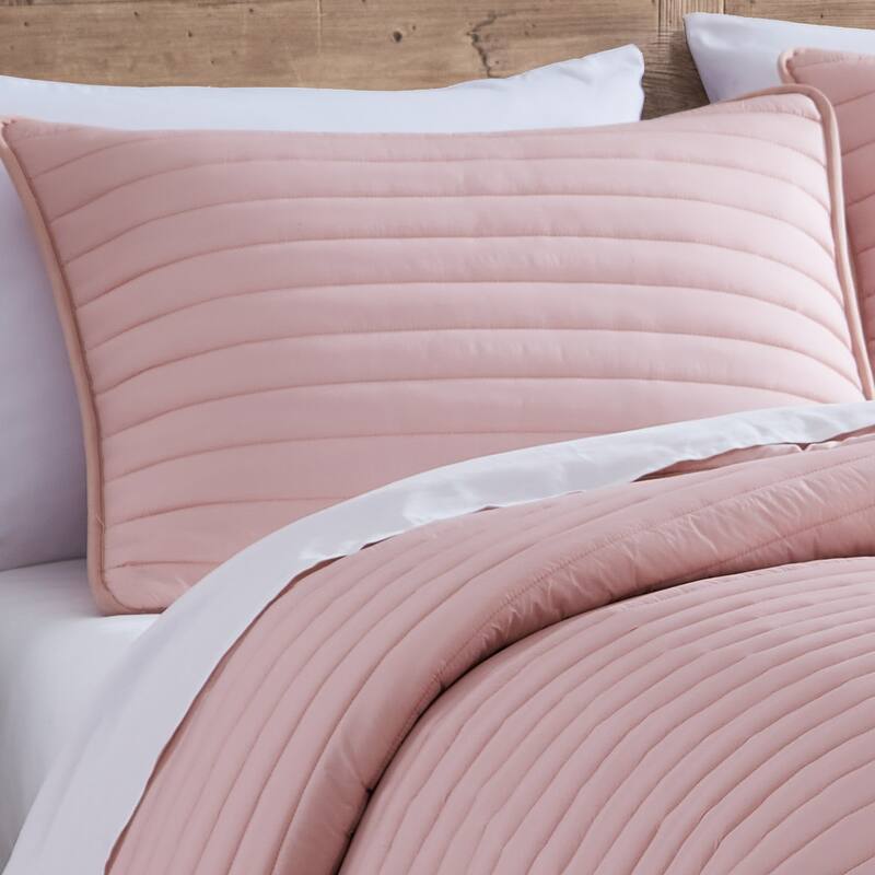 Riverbrook Home Excursion Channel Quilted Microfiber Comforter Set