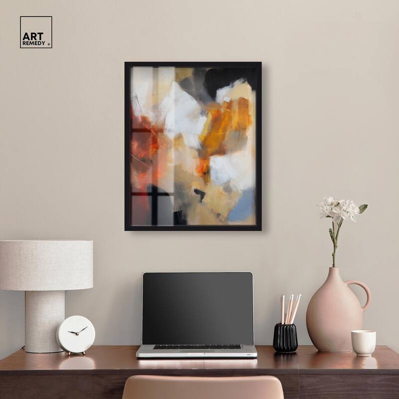 Earth and Fire I Shadowbox by Art Remedy