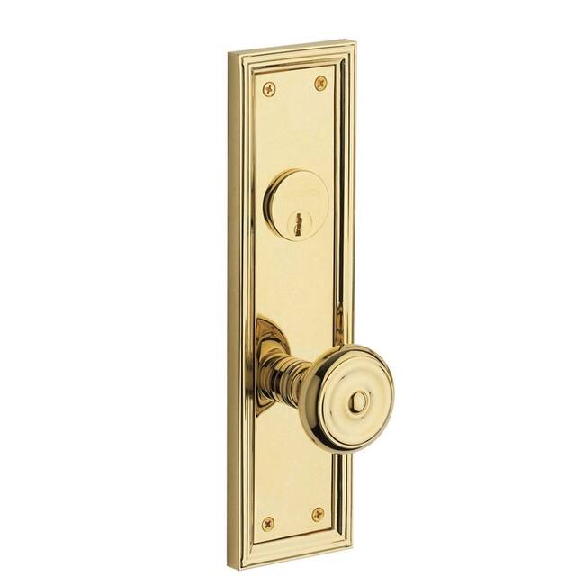 Baldwin Interior Pack Handleset - Non-Lacquered Brass