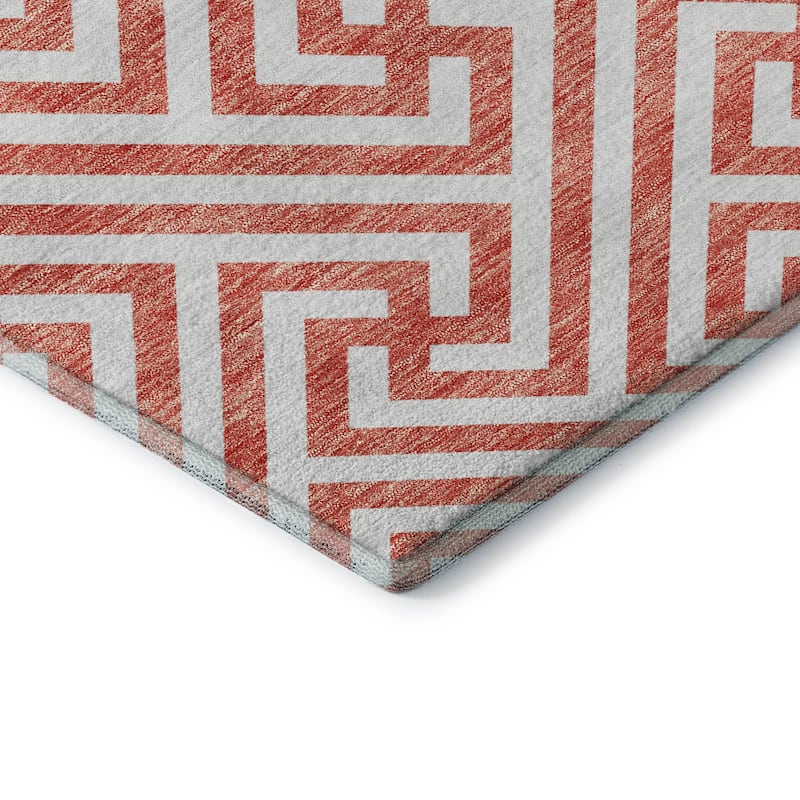 Premium Washable Super Soft Modern Geo Mayfield Rug