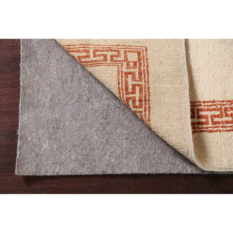 Neutral Gabbeh Kashkoli Wool Runner Rug Hand-knotted Oriental Carpet - 2'8" x 9'11"