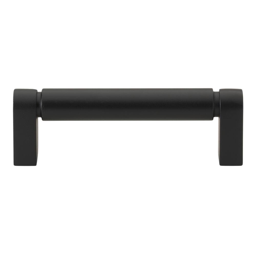 GlideRite 3-3/4 Inch 96mm Center to Center Solid Smooth Cabinet Bar Pull - 4787-96