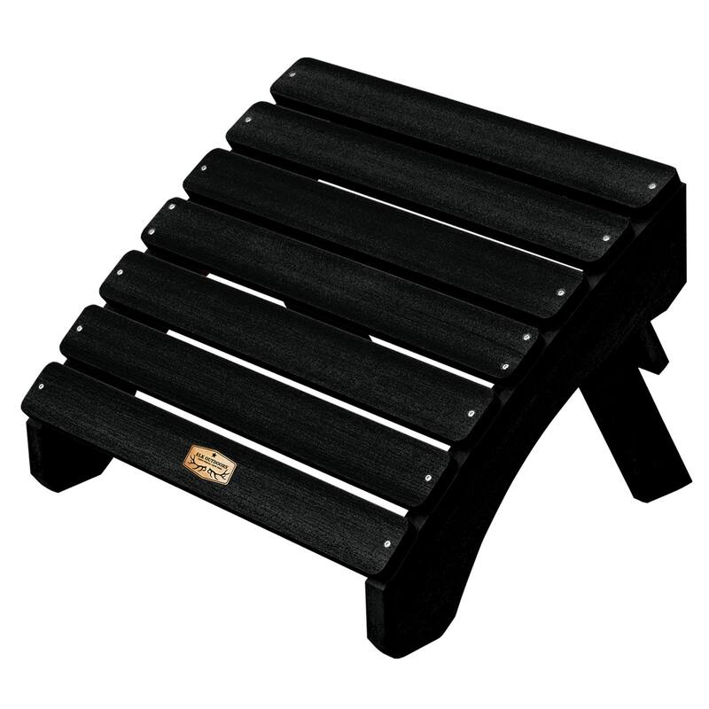 ELK OUTDOORS Essential Eco-Friendly Folding Ottoman - Abyss
