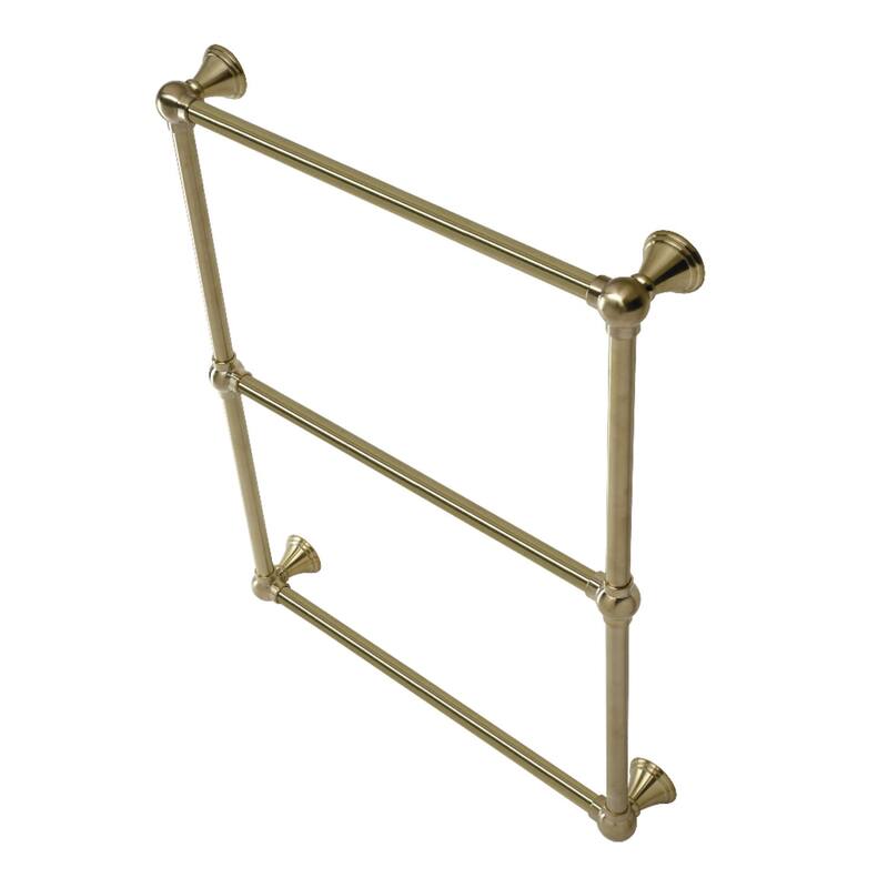 Kingston Brass Maximilien 24" Brass Towel Rack - Brushed Brass