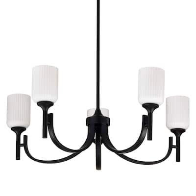 Nuvo Lighting 60/8650 Solara 5 Light 30" Wide Chandelier