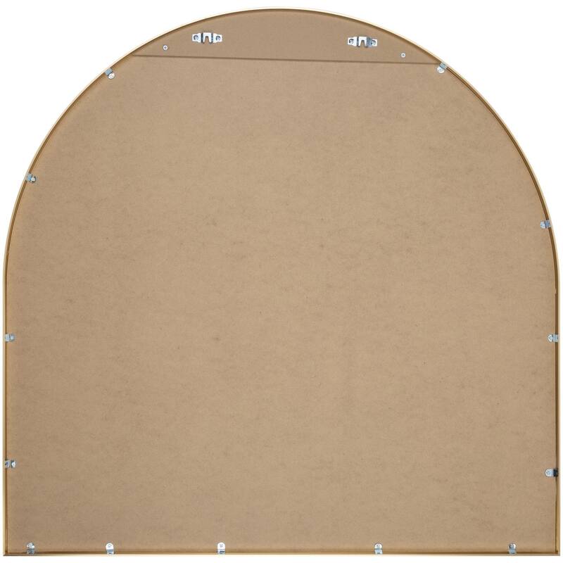 Livabliss Aranya Modern Aluminum Arched Accent Mirror