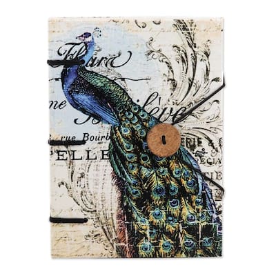 Novica Handmade Quill And Ink Handmade Paper Journal