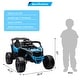preview thumbnail 10 of 47, 12V Ride on UTV Car, Licensed Can-Am Electric Off-Road UTV Car