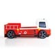 preview thumbnail 2 of 8, Rozo Contemporary Red Speedy Fire Engine Platform Kid Bed by Furniture of America