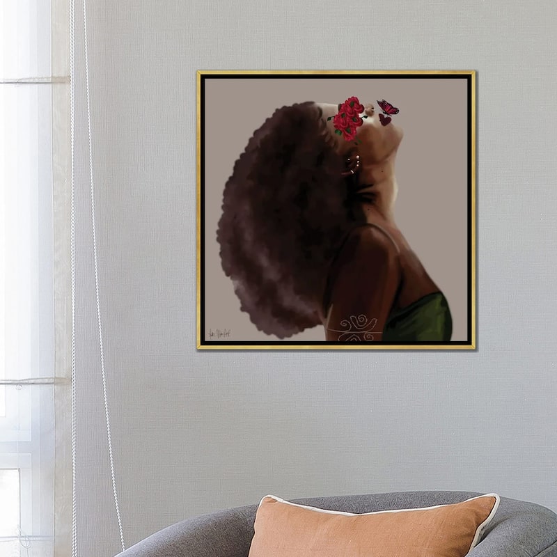 iCanvas "Cocoon" by Faith with an E Framed Canvas Print