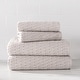preview thumbnail 17 of 24, DKNY Metro Tile Quick Dry Bath and Hand Towel 4-piece Set Stone