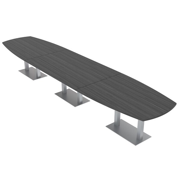Silver orchid falconetti acrylic and glass dining table top